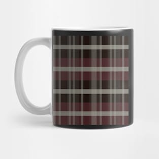 Winter Aesthetic Iagan 2 Hand Drawn Textured Plaid Pattern Mug